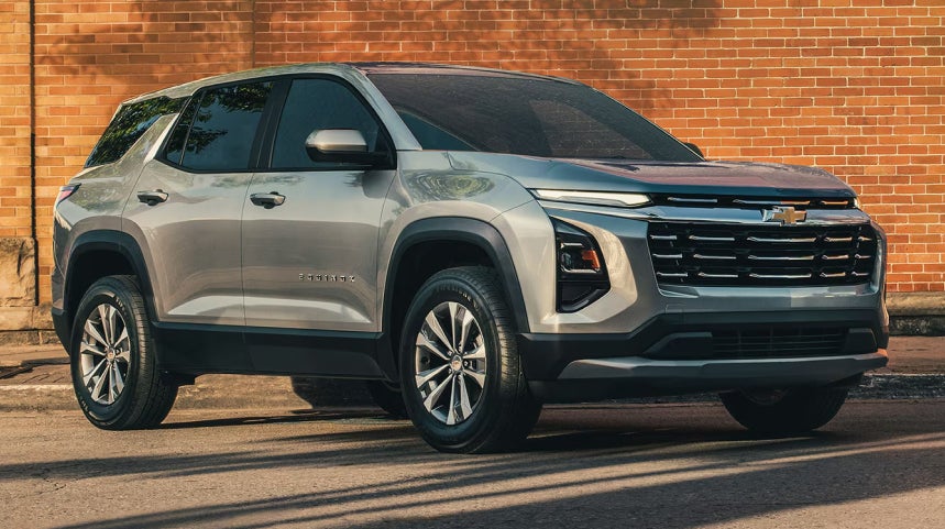 Silver Chevrolet SUV