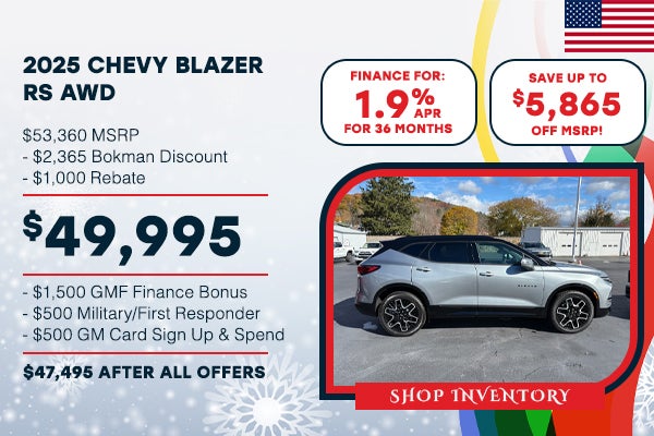 2025 Chevy Blazer RS AWD