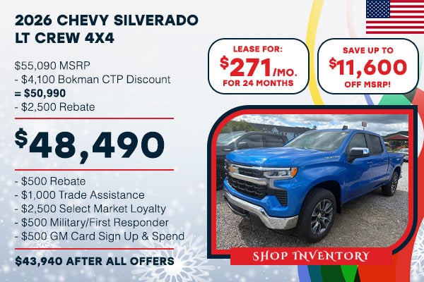 2026 Chevy Silverado LT Crew 4x4