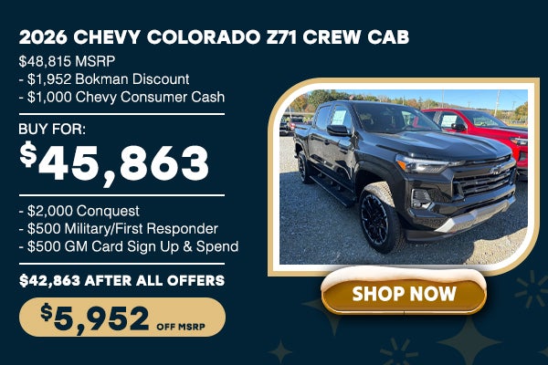 2026 Chevy Colorado Z71 Crew Cab