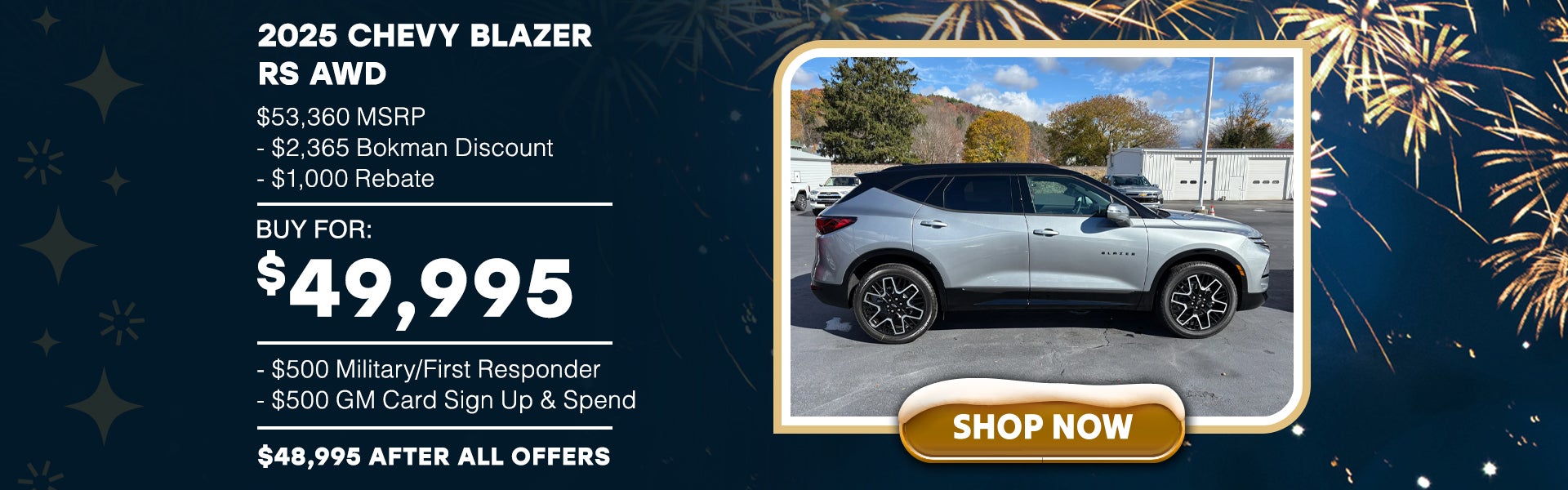 2025 Chevy Blazer RS AWD