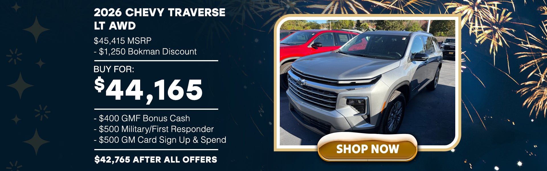 2026 Chevy Traverse LT AWD