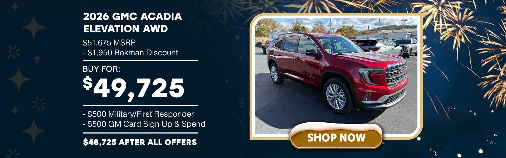 2026 GMC Acadia Elevation AWD