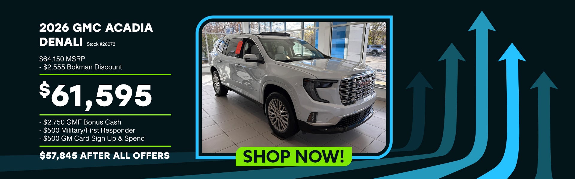 2026 GMC Acadia Denali