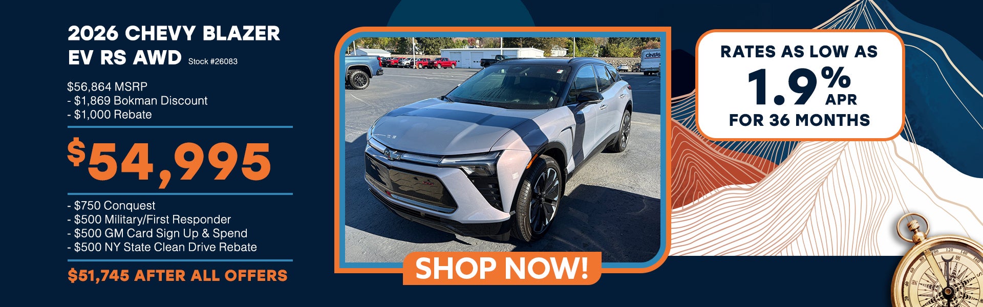 2026 Chevy Blazer EV RS AWD