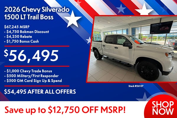 2026 Chevy Silverado Trailboss