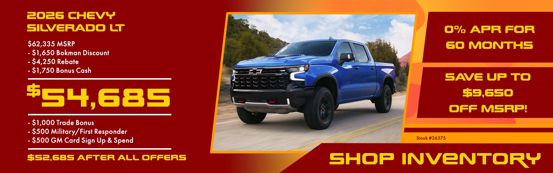 2026 Chevy Silverado LT