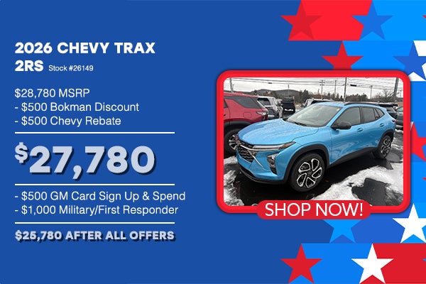2026 Chevy Trax 2RS
